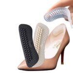 بطانة كعب سيليكون لأحذية الكعب العالي لمنع القرح وآلام الكعب بلزق دبل فيس قوي - الصورة 2