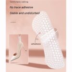 بطانة كعب سيليكون لأحذية الكعب العالي لمنع القرح وآلام الكعب بلزق دبل فيس قوي - الصورة 3