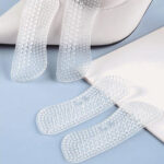 بطانة كعب سيليكون لأحذية الكعب العالي لمنع القرح وآلام الكعب بلزق دبل فيس قوي - الصورة 9