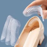 بطانة كعب سيليكون لأحذية الكعب العالي لمنع القرح وآلام الكعب بلزق دبل فيس قوي - الصورة 10