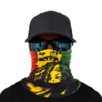 ⁦بندانة للرأس والوجه والرقبة ومعصم اليد للبس ب 10 طرق مختلفة بأشكال وألوان مختلفة مبهجة⁩ - الصورة ⁦2⁩