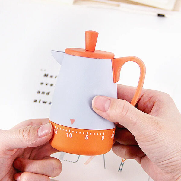 تايمر ذكي شكل كاتيل لضبط وقت التسوية والفرن وقت الطبخ