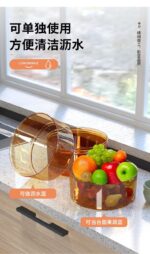 ⁦تربو منظم 5 دور اكليريك بسلات دائرية تدور ٣٦٠ درجة وعجل لسهولة الحركة⁩ - الصورة ⁦6⁩