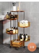 ⁦تربو منظم 5 دور اكليريك بسلات دائرية تدور ٣٦٠ درجة وعجل لسهولة الحركة⁩ - الصورة ⁦8⁩