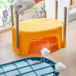 ⁦تربو منظم لأدوات المطبخ والحمام ولعب الأطفال 3 دور بعجلات لسهولة الحركة⁩ - الصورة ⁦6⁩