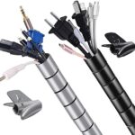 جراب مجمع ومنظم وخافي للاسلاك والكابلات قابل للقص