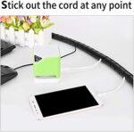 جراب مجمع ومنظم وخافي للاسلاك والكابلات قابل للقص - الصورة 4