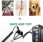 جراب مجمع ومنظم وخافي للاسلاك والكابلات قابل للقص - الصورة 7