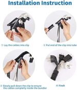 جراب مجمع ومنظم وخافي للاسلاك والكابلات قابل للقص - الصورة 8