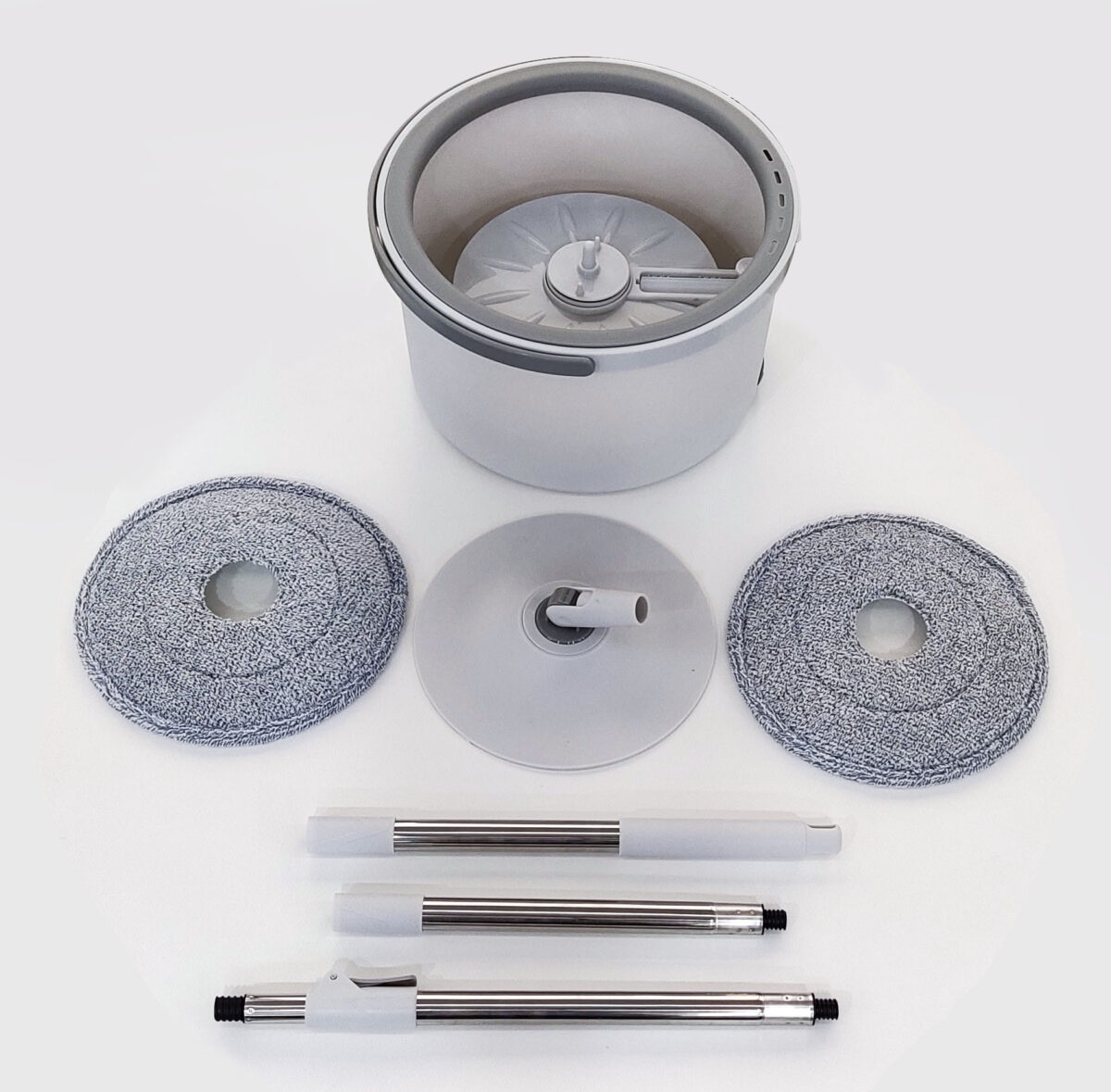 ⁦جردل بعصارة فاصل للمياه المتسخة والنظيفة مع مساحة دوارة بيد قابله لتعديل الطول⁩ - الصورة ⁦6⁩