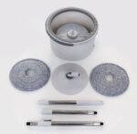 ⁦جردل بعصارة فاصل للمياه المتسخة والنظيفة مع مساحة دوارة بيد قابله لتعديل الطول⁩ - الصورة ⁦6⁩