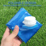 ⁦جركن مياه قابل للطي للتخييم والرحلات والبحر والسيارة بغطاء ويد لسهولة الحمل 10 لتر⁩ - الصورة ⁦5⁩