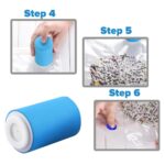 ⁦جهاز تفريغ وشفط الهواء من أكياس حفظ الطعام مع 5 أكياس تخزين للطعام والخضروات قابلة لإعادة الأستخدام⁩ - الصورة ⁦6⁩