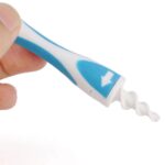 ⁦جهاز تنظيف وإزالة شمع الأذن بديل للقطن من السيليكون المرن الامن مع 16 رأس اضافية⁩ - الصورة ⁦4⁩