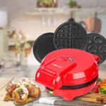 جهاز صنع وافل وكب كيك وتورتيلا 3 في 1 كهرباء 850 واط