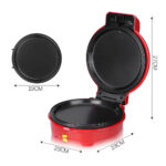 ⁦جهاز صنع وافل وكب كيك وتورتيلا 3 في 1 كهرباء 850 واط⁩ - الصورة ⁦6⁩