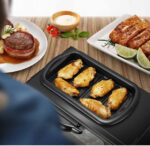 ⁦جهاز كهربائي 3 في 1 فرن للتسوية والخبز وجريل وماكينة تحضير القهوة⁩ - الصورة ⁦7⁩