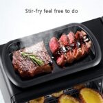 ⁦جهاز كهربائي 3 في 1 فرن للتسوية والخبز وجريل وماكينة تحضير القهوة⁩ - الصورة ⁦8⁩