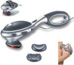 ⁦جهاز مساج وتدليك كهربائي للرقبة وعضلات الجسم بسرعات مختلفة برأس قابلة للفك ويد لسهولة التحكم⁩ - الصورة ⁦8⁩