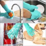 ⁦جوانتي تنظيف سيليكون متعدد الأستخدامات للمطابخ والحمامات وغيرها⁩ - الصورة ⁦2⁩