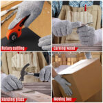 ⁦جوانتي سلامة لحماية اليد اثناء تقطيع اللحوم والخضروات⁩ - الصورة ⁦8⁩