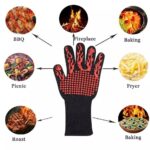 ⁦يد جوانتي عازل للحرارة للفرن والطبخ والشوي⁩ - الصورة ⁦10⁩