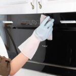 ⁦جوانتي مطبخ وتربروف لغسيل وتنظيف الاطباق والفواكه والخضروات قابل للغسيل لاعادة الاستخدام⁩ - الصورة ⁦6⁩