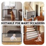 ⁦حاجز ابواب وسلالم للحفاظ على سلامة الأطفال ومنع الحيوانات الاليفة من دخول الغرف⁩ - الصورة ⁦6⁩