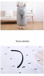 ⁦حافظة لتخزين البطاطين والملايات 45 * 85 سم⁩ - الصورة ⁦6⁩