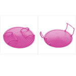 ⁦حامل اطباق داخل الميكرويف دائري بأرجل لضمان الثبات عملي وسهل التنظيف⁩ - الصورة ⁦6⁩