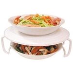 ⁦حامل اطباق داخل الميكرويف دائري بأرجل لضمان الثبات عملي وسهل التنظيف⁩ - الصورة ⁦8⁩