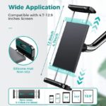 ⁦حامل تابلت بمشبك يثبت علي السرير والمكتب يدور 360 درجة للتحكم في زاوية الرؤية بمرونة⁩ - الصورة ⁦11⁩