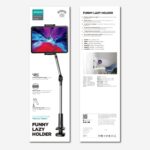 ⁦حامل تابلت بمشبك يثبت علي السرير والمكتب يدور 360 درجة للتحكم في زاوية الرؤية بمرونة⁩ - الصورة ⁦12⁩