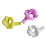 ⁦حامل شموع هاند ميد شكل عقدة من الجبس لتجديد وتغير ديكور البيت⁩ - الصورة ⁦5⁩