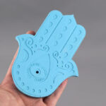 ⁦حامل عيدان البخور شكل كف هاند ميد من الجبس⁩ - الصورة ⁦6⁩