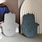 ⁦حامل عيدان البخور شكل كف هاند ميد من الجبس⁩ - الصورة ⁦7⁩