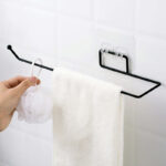 ⁦حامل فوط ومناديل ذاتي اللصق معدن غير قابل للصدأ⁩ - الصورة ⁦6⁩