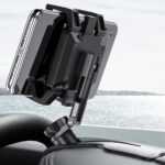 ⁦حامل موبايل سيارة دوار 360 درجة للمراية والتابلوه⁩ - الصورة ⁦2⁩