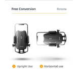 ⁦حامل موبايل سيارة دوار يثبت علي التابلوه او الزجاج الأمامي ثابت وقوي⁩ - الصورة ⁦4⁩