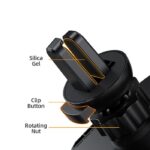 ⁦حامل موبايل سيارة دوار يثبت علي التابلوه او الزجاج الأمامي ثابت وقوي⁩ - الصورة ⁦7⁩