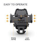 ⁦حامل موبايل سيارة دوار يثبت علي التابلوه او الزجاج الأمامي ثابت وقوي⁩ - الصورة ⁦8⁩