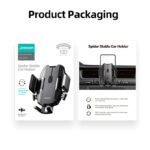 ⁦حامل موبايل سيارة دوار يثبت علي التابلوه او الزجاج الأمامي ثابت وقوي⁩ - الصورة ⁦9⁩