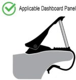 ⁦حامل موبايل سيارة مشبك يثبت علي التابلوه والشماسة وتابلو الدريكسيون⁩ - الصورة ⁦5⁩