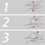 ⁦حامل موبايل سيارة مشبك يثبت علي التابلوه والشماسة وتابلو الدريكسيون⁩ - الصورة ⁦7⁩