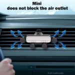 ⁦حامل موبايل سيارة يدور 360 درجة للتحكم في الزاوية يثبت في فتحات التهوية⁩ - الصورة ⁦9⁩