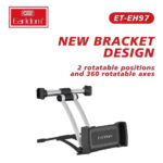 ⁦حامل موبايل وتابلت سيارة يدور 360 درجة لظهر الكرسي لمشاهدة الأفلام والمسلسلات⁩ - الصورة ⁦2⁩