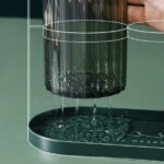 ⁦حامل ومصفاة انيق للمعالق والشوك والسكاكين بصينية قابلة للفك⁩ - الصورة ⁦5⁩