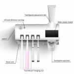 ⁦حامل ومعقم فرش الأسنان وأدوات الحلاقة وديسبنسر معجون الاسنان ٣ * ١⁩ - الصورة ⁦3⁩