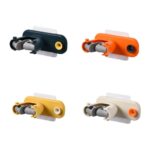 ⁦حامل ومنظم مكانس فردي من السيليكون يثبت علي الحائط بلزق دبل فيس قوي⁩ - الصورة ⁦5⁩