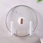 ⁦حامل وهوك ذاتي اللصق بديل للمسامير والحفر لتنظيم أدوات المطبخ والحمام والملابس متعدد الأستخدام⁩ - الصورة ⁦3⁩